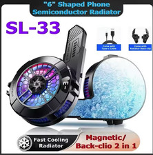 Magnetic Phone Cooler Fan Semiconductor Gaming Cooler for iPhone Android
