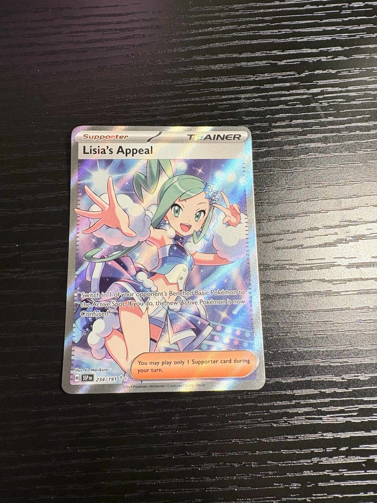 Lisia's Appeal 234/191 Sv08: Surging Sparks Holo