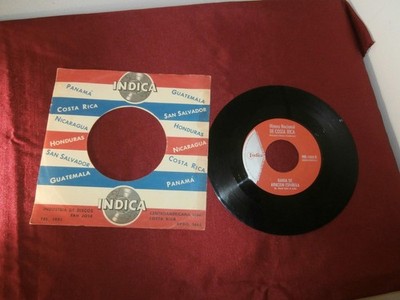Vtg SP Himno de Costa Rica Banda de la Aviacion Española Manuel Gomez de Arriba 