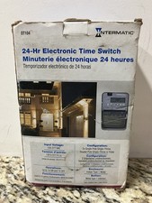 Intermatic DT104 24-Hr Electronic Time Switch...
