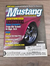 Mustang Illustrated April 2001 Magazine Customized Insanity Hot Rods Muscle Cars