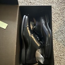 Florsheim Reveal Cap Toe Oxford Jr Boys Black Lace-Up US 5.5 M EU 38