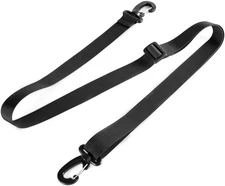Shoulder Straps Replacement Adjustable Strap for Briefcase Messenger Bag, Black