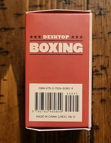 Desktop Boxing-Knock Out Your Stress! by Running Press 2016 Trade Paperback - Picture 3 of 4