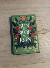 Sun of Blood and Ruin by Mariely Lares SIGNED Copy With Sprayed Edges And Art