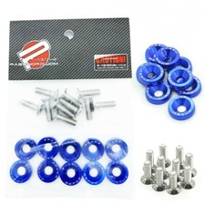 Password Jdm Blue Fender Washers 10 Pc Bumper Bolt Engine Dress Up Kit Password Jdm Blue Fender Washers 10 Pc Bumper Bolt Engine Dress Up Kit