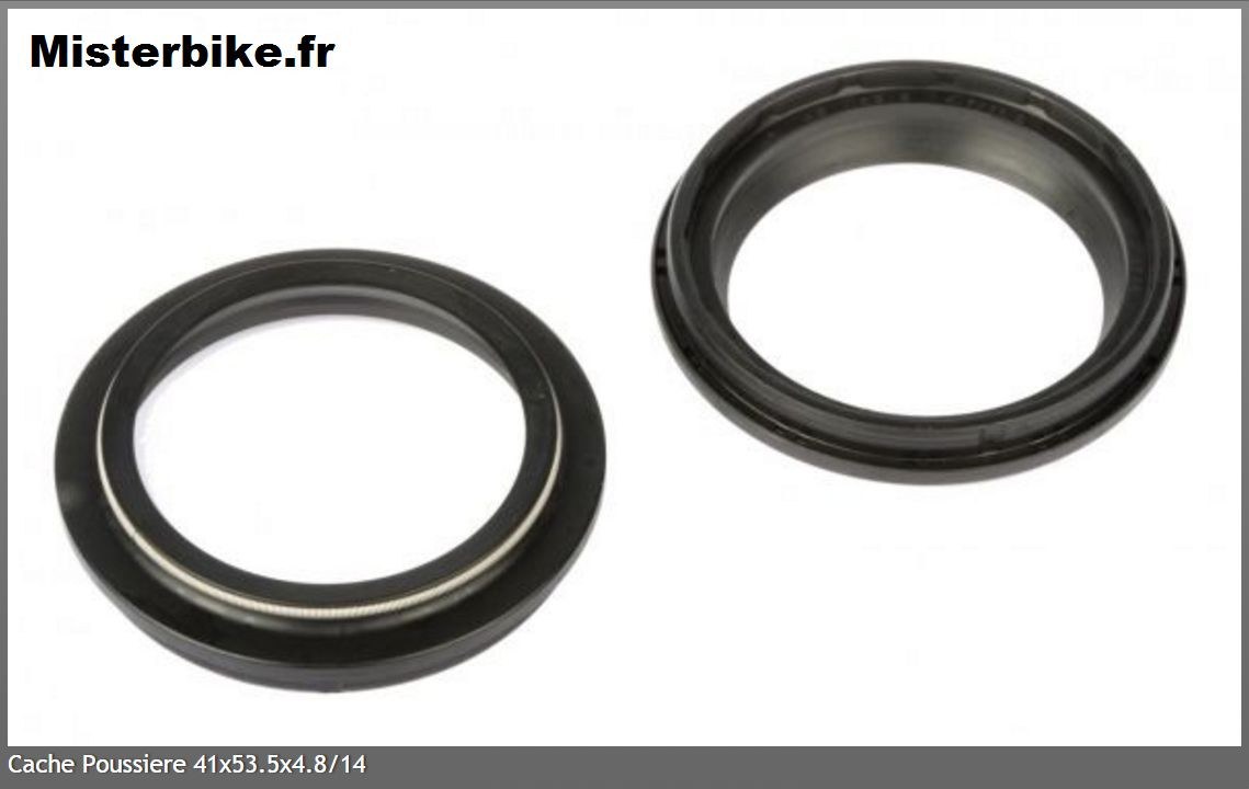 Joint cache poussière fourche haut de gamme Suzuki GSF 650 Bandit N