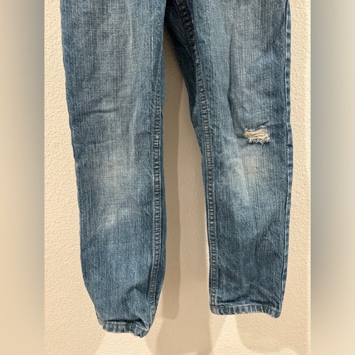 Levi’s 511 Skinny Distressed Blue Jean Denim Cotton Jeans Size 7 Regular - Picture 4 of 16