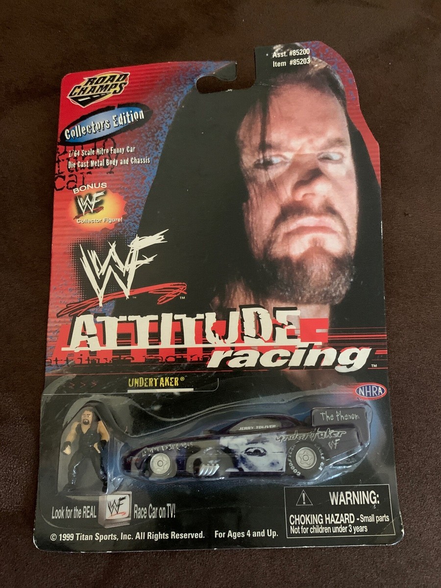 Undertaker WWE WWF Road Champs Attitude Racing 1/64 Die Cast