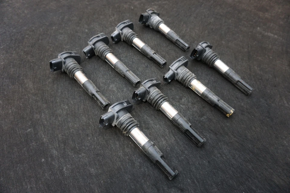 Set Of 8 Engine Ignition Coil OEM 281449 Ferrari California 2008-14 - Image 2 of 4