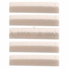 5pcs 43x6x8.5mm Reall Bone Nut for 6-String LP Les Paul Electric Guitar