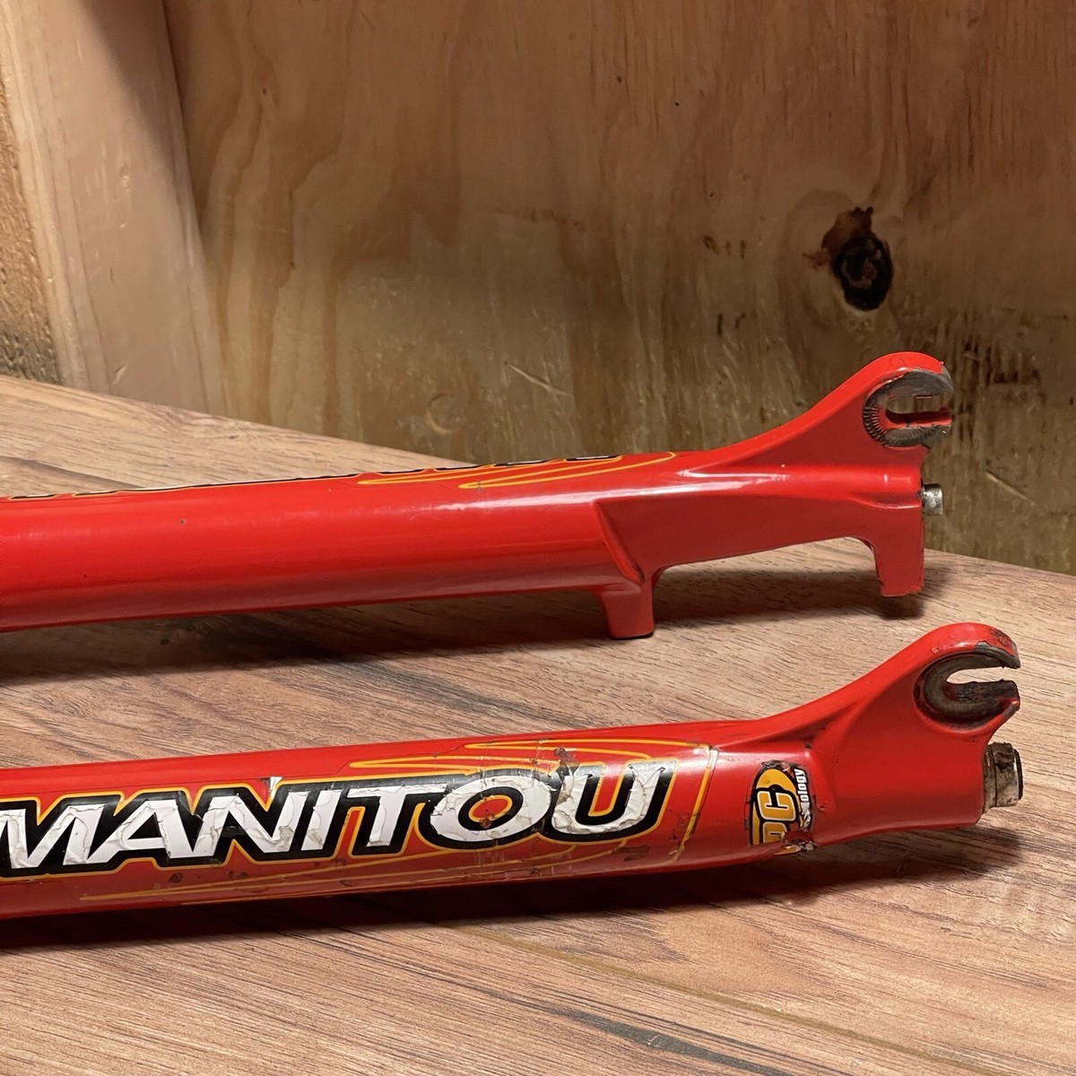 Vintage Manitou Mars CL Carbon Suspension Fork 1 1/8 Rim Brake