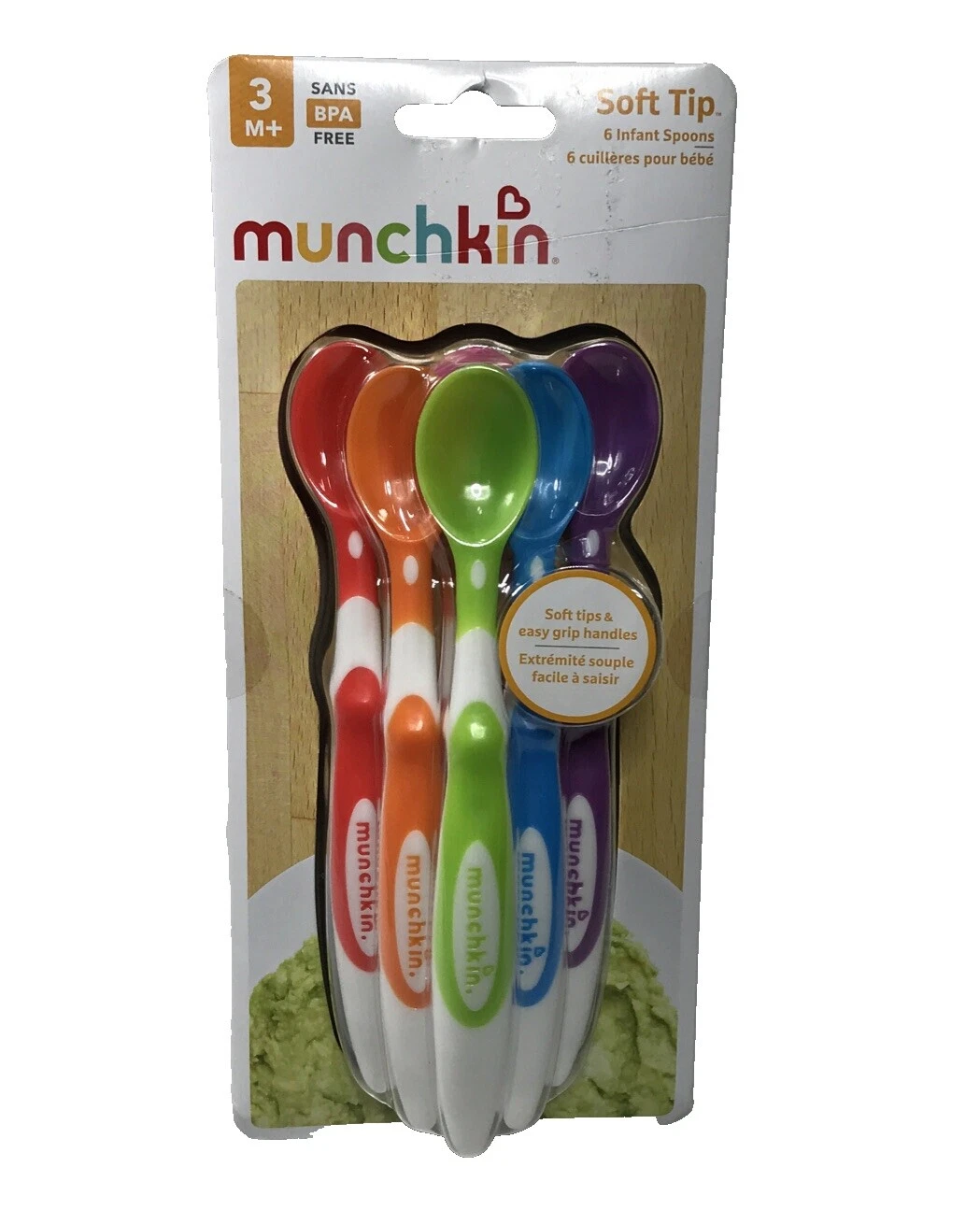 Cuchara Multicolor Munchkin Utensilios para Bebés