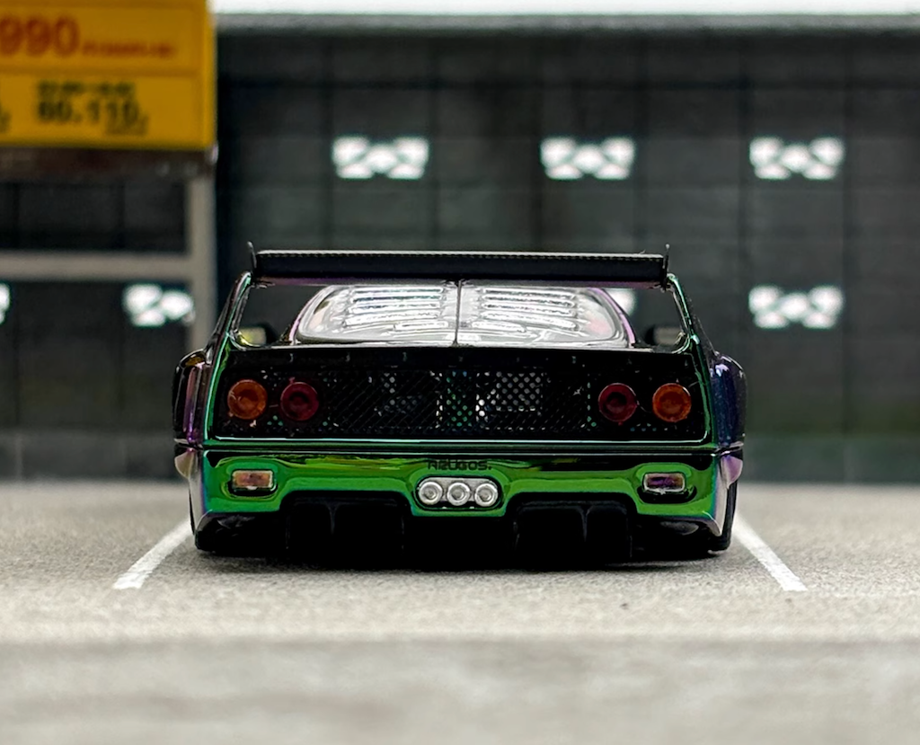 ZD Top Art 1:64 Plating F40 LBWK Racing Sports Model Diecast ZD Top Art 1:64 Plating F40 LBWK Racing Sports Model Diecast