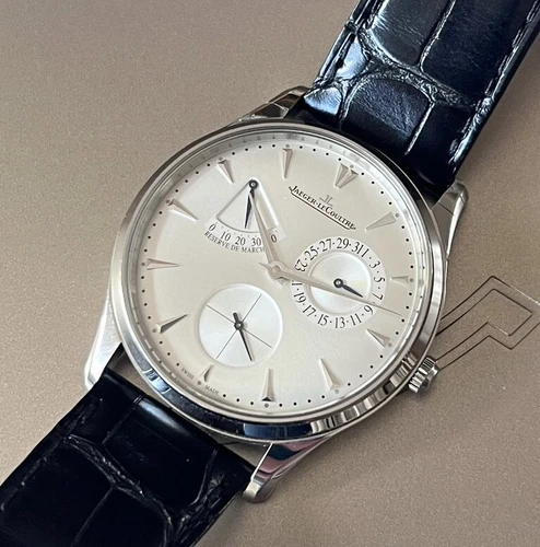 Jaeger LeCoultre Master Ultra Thin Power Reserve, 2020, B&P, garantía - COMO NUEVO