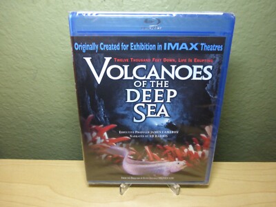 Volcanoes of the Deep Sea (Blu-ray Disc, 2010) IMAX James Cameron Ed Harris New