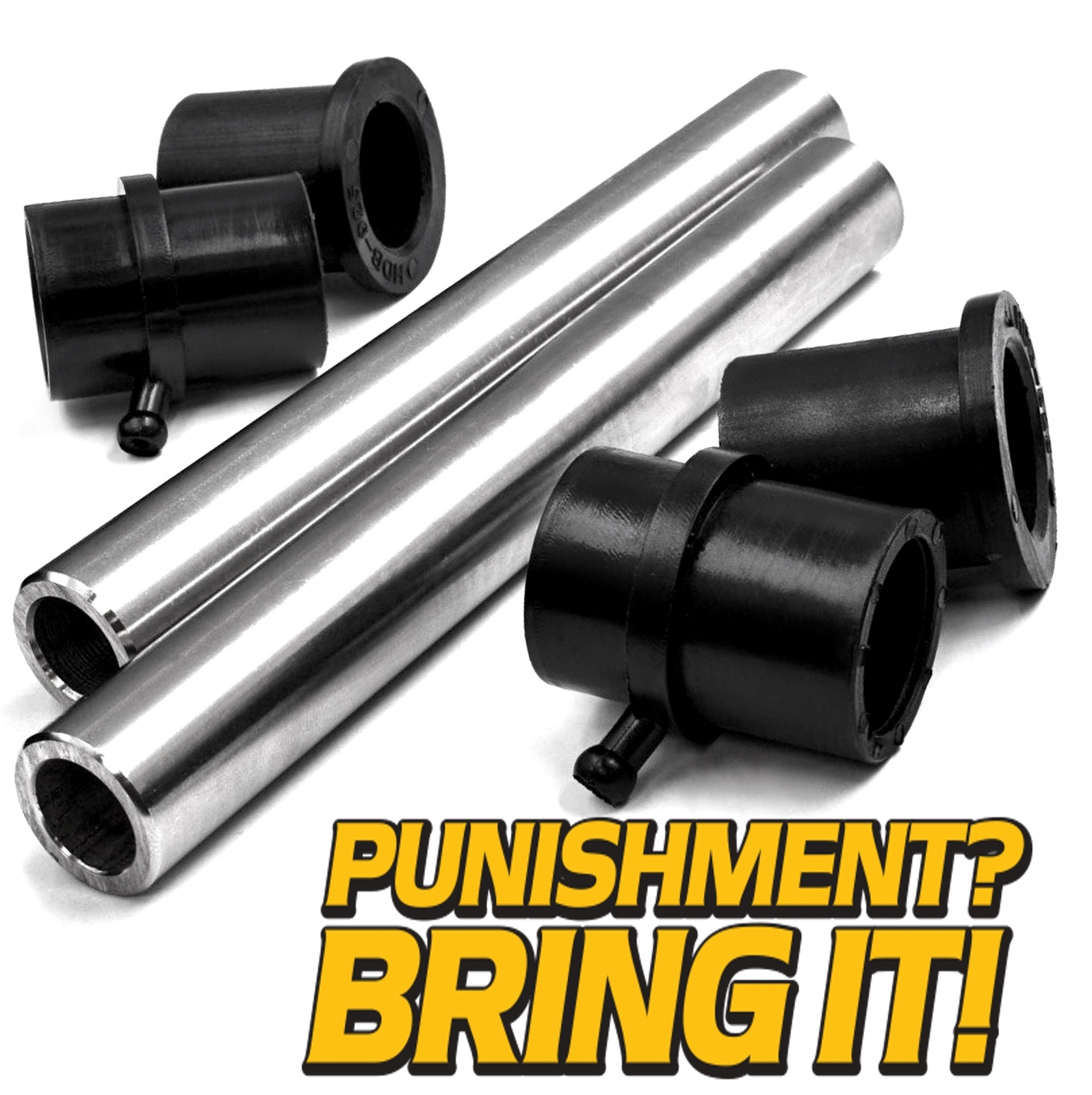 (2 Kits) Stainless Steel Axle Upgrade Kit fits RedMax RZT50 RZT54 with Bushings