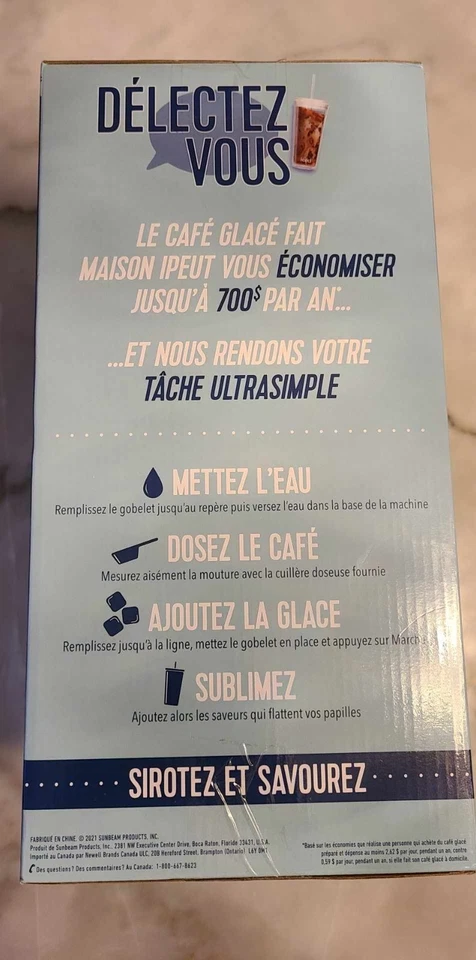 Cafetera Helada Oster - Nueva en caja Foto 4 de 4