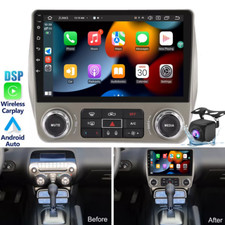Apple Carplay Android 13 Car Radio Stereo GPS DSP For Chevrolet Camaro 2010-2015