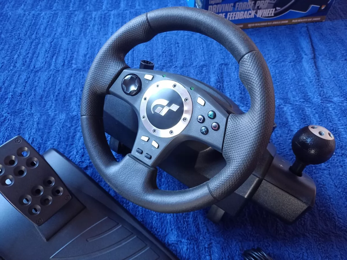 Volante Logitech Driving Force GT- PC-Playstation em segunda mão durante 95  EUR em Ontinyent na WALLAPOP