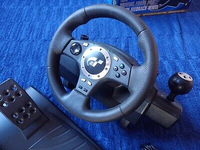 VOLANTE LOGITECH DRIVING FORCE PRO FORCE FEEDBACK PS2 PS3 GRAN TURISMO GT4