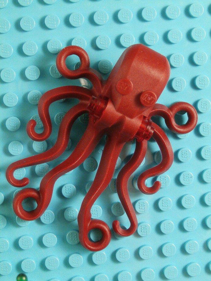 エケッコーとガイコツエケッコー LEGO OCEAN ~ Animal Fish Shark Sea Turtle Octopus Lobster