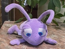 Disney A Bugs Life Princess Dot 6 in Plush Ant Stuffed Animal Toy Purple Pixar