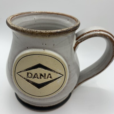  Deneen Pottery Dana Incorporated Coffee Mug Maumee Ohio Potbelly