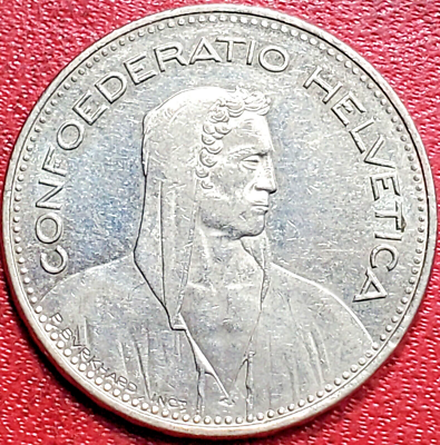 1997 SWITZERLAND 5 FRANCS B COIN KM #40A | eBay