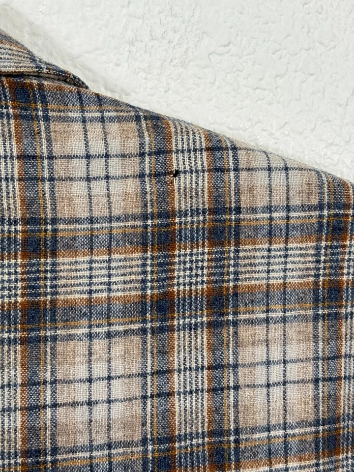 Vintage Pendleton Country Traditionals Men’s Medium Sports Blazer Plaid Button - Image 3 of 4