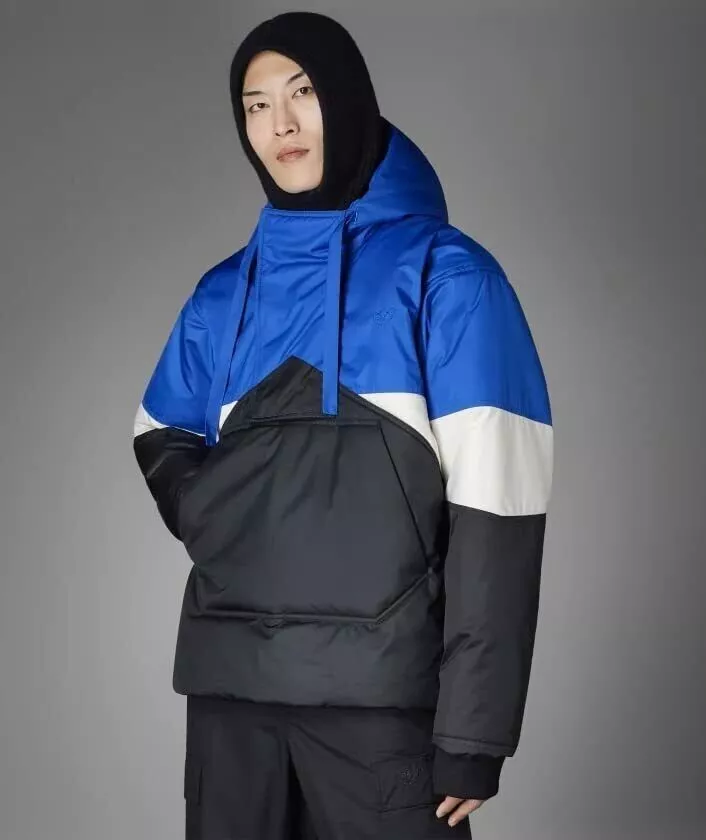 Jackets adidas Blue Version Long Puffer Jacket Black