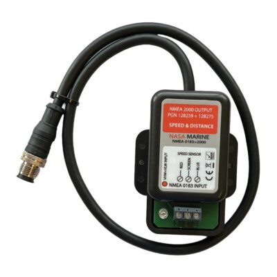 NASA MarineNasa NMEA 0183 to NMEA 2000 Speed Log Converter CANBUS-SL-BOX