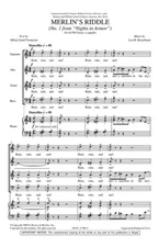 Merlin's Riddle Conductor's Choice Lee Kesselman
