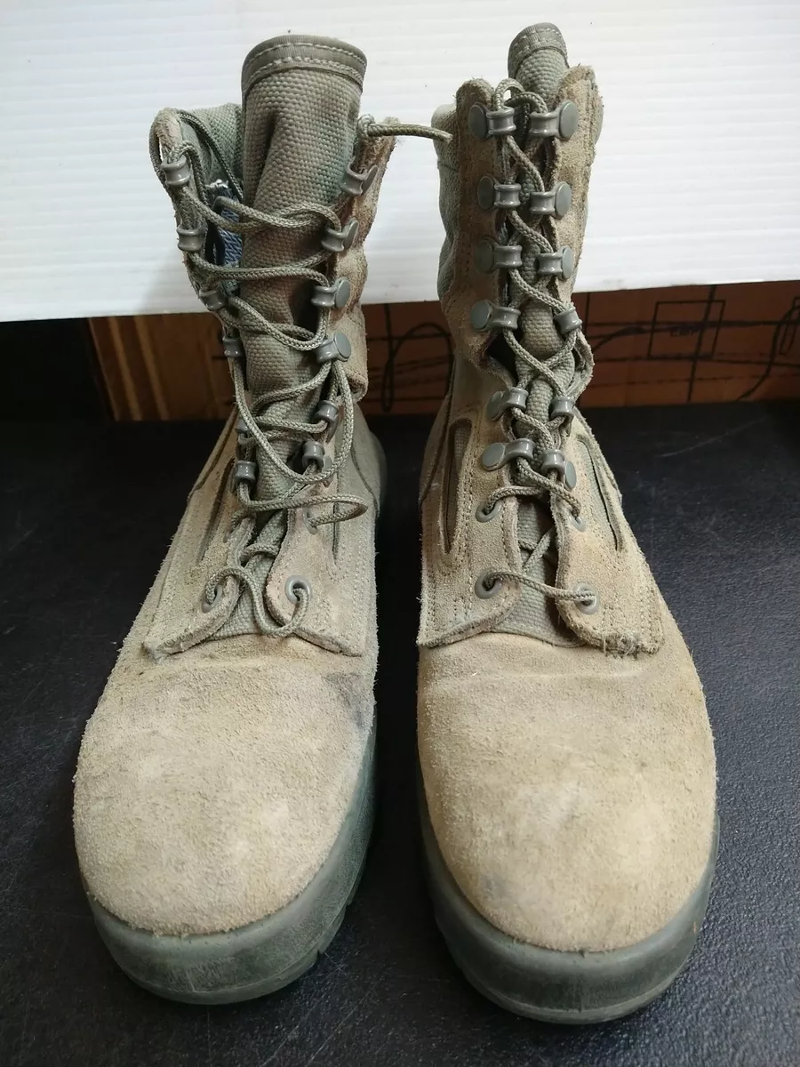 Wellco Air Force TW Boots Mens 6.0 RF Combat Military Sage Green Vibram Sole