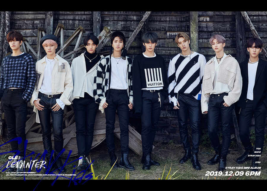 STRAY KIDS CLE:LEVANTER Mini Album NORMAL 2 Ver SET/2CD+2 Photo