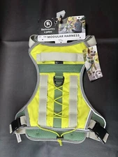 Backcountry Modular Dog Harness Size M Medium Heavy Duty Neon Tactical Handle
