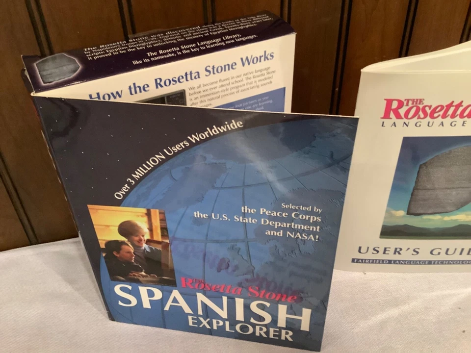 Original The Rosetta Stone Spanish Explorer CD-Rom For Windows MIB - Image 2 of 4
