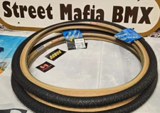 PANARACER HP skins BMX BIKE TIRES 20" pair oldschool bmx flatland HUTCH GT SE DK