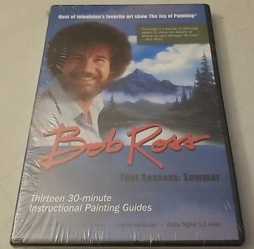 Bob Ross the Joy of Painting Four Seasons: Summer (DVD, 2014) New Sealed