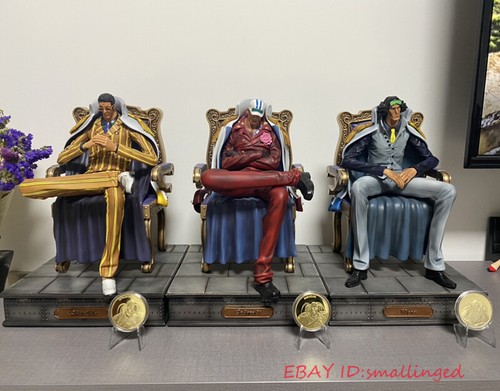 Segunda Edición One Piece Three (Sakazuki Kuzan Borsalino) Estatua Traje Venta STOCK - Imagen 1 de 3