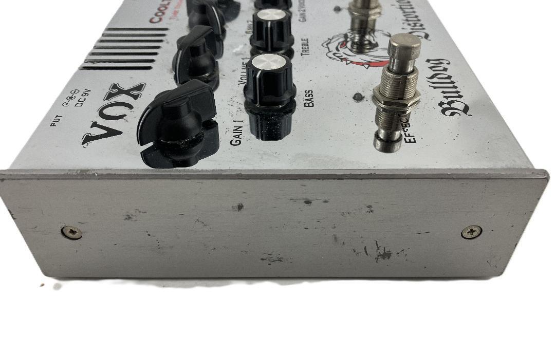 VOX COOLTRON Bulldog CT-01DS Guitar Pedal Distortion Silver