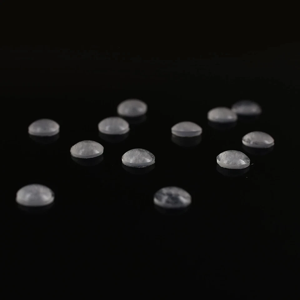 50 Elastikpuffer Gummifüße Gummipuffer Schutzpuffer Klebefüße Glasplatten Füße - Bild 4 von 4