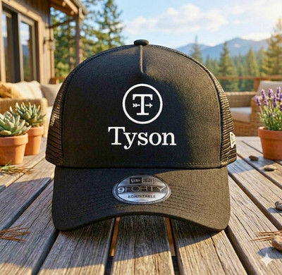 Tyson Embroidered Trucker Hat Mesh Snapback Adjustable Cap Food Workwear Cap