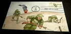 UNITED STATES HAND PAINTED FIRST DAY COVER SIGNED C & C SCOTT 2154