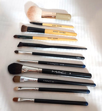 Brand Names Wood Handle Makeup Brush - Cleaned Sterilized - Choose Your Brush