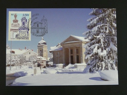 city of Pontarlier maximum card France 2003