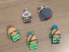 Lego Shredder Leo Donatello TMNT Teenage Mutant Ninja Turtle Minifigures Raph