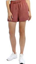 DANSKIN Size Small Paperbag Shorts. Cosmic Clay , L