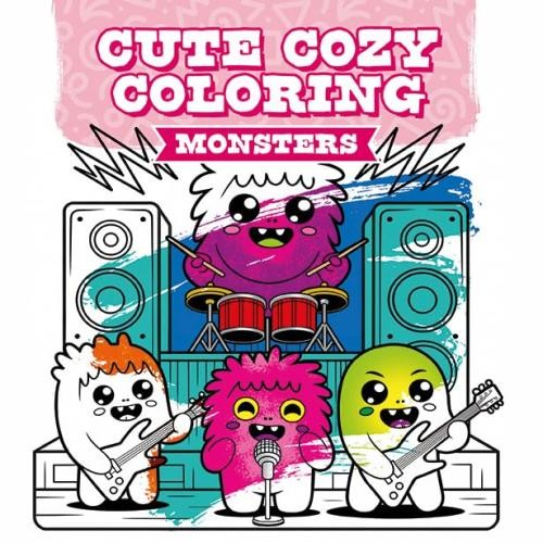 Cute Cozy Coloring: Monsters - Cute Cozy Colouring Editor