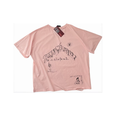Paly Hollywood Rehab Romance Pocket Tee 'Pink' Men's Cotton